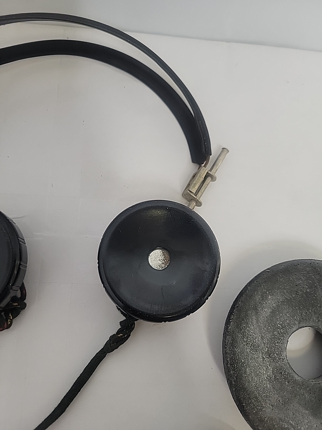 Vintage Trimm Dependable Headphones Ham Radio Earphones OS Collectible