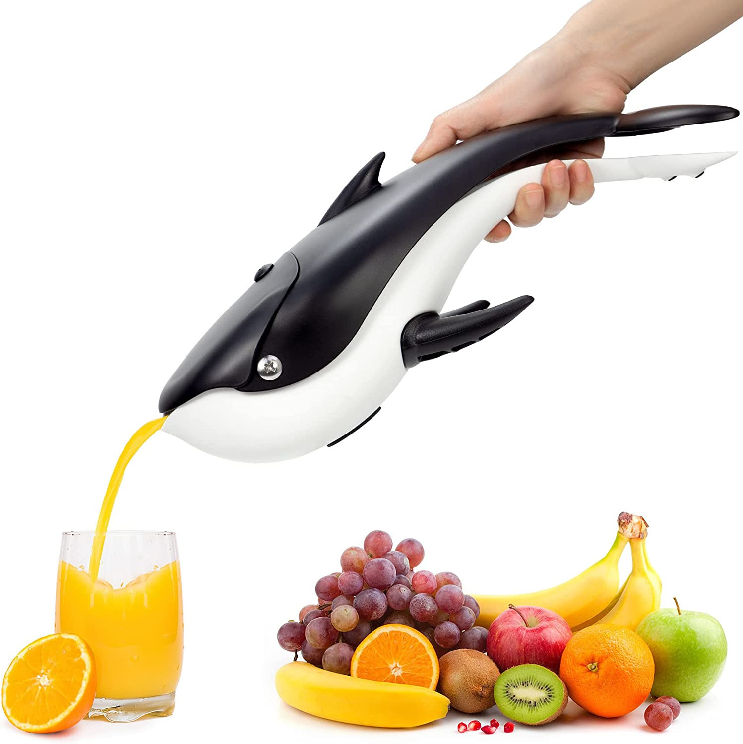 Spremiagrumi Professionale Inox con Manico Ergonomico per Cucina Top