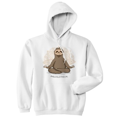 Philoslothical Hoodie Hoody Funny Gift 