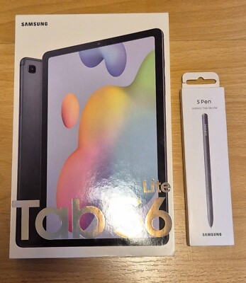 Samsung Galaxy Tab S6 Lite, 128GB, Wi-Fi, 10,4 Zoll - Oxford Gray/T O P  Zustand