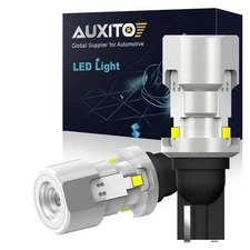 2Pcs AUXITO 921 912 LED Reverse Backup Light Bulb 2400LM 6000K Super Bright T15