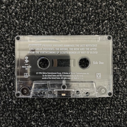 Rampage Flipmode Busta Rhymes Hip Hop Promo Cassette 1996 Craig Mack PRCS 9754 - Picture 5 of 6