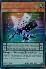 DPDG-DE004 SPEEDROID DOMINOBUTTERFLY ULTRA RARE 1.AUFLAGE YuGiOh KARTE