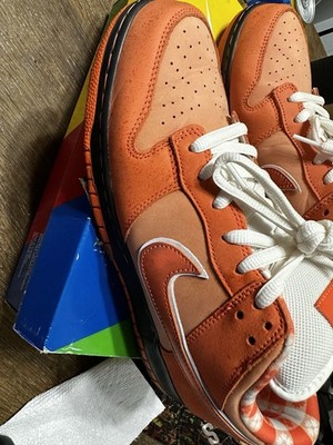 Nike SB Dunk Low Men's Size 12 Orange Lobsters