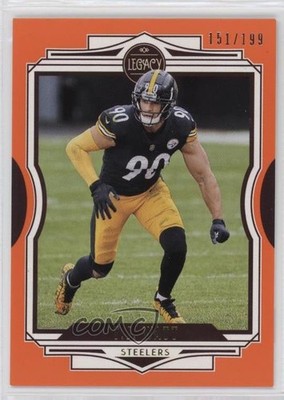 2021 Panini Legacy Orange 151/199 TJ Watt #25 0q3