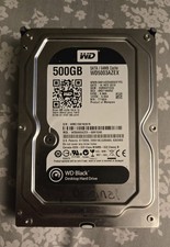 Western Digital WD5003AZEX 500GB 3.5" SATA HDD 7200RPM WD Black Desktop