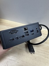 Dell K16A TB18DC HDMI USB-C USB 3.0 Laptop Docking Station - No AC Cord