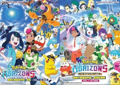 Pokemon Horizons Season 1+2 Complete Series DVD (Anime) (English Dub)