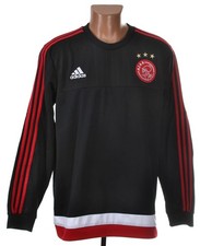 AJAX AMSTERDAM 2015/2016 FUSSBALL SWEAT TOP TRIKOT ADIDAS GRÖSSE XL ERWACHSENE