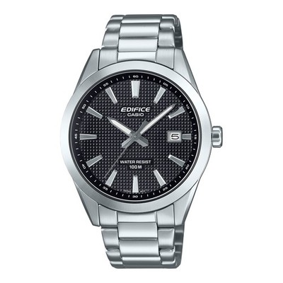Herrenuhr CASIO EDIFICE EFV-160D-1AVEF Edelstahl Schwarz Sub 100mt