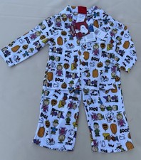 Peanuts Charlie Brown Halloween 2 Piece PJ Set Unisex 24 Mos. New With Tags