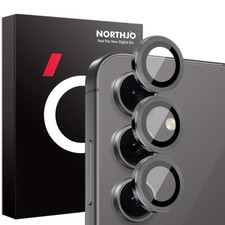 NORTHJO Camera Lens Protector CD Metal Ring for Samsung Galaxy S24 FE 5G