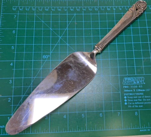 International Silver SPRING GLORY Sterling Silver Handle PIE CAKE SERVER 10-1/2"
