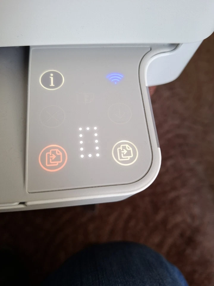 HP Envy 6010e All-in-One-Drucker, Weiß/Blau, WLAN und USB - Bild 4 von 4