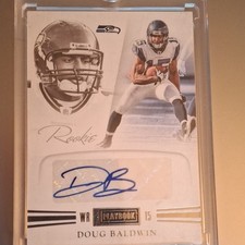 Panini 2011 Playbook Rookie AUTOGRAPH Doug Baldwin Seahawks 201/299