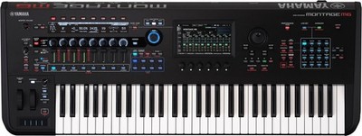 Yamaha MONTAGE M6 2nd Gen 61-key Flagship Synthesizer with FSX Action