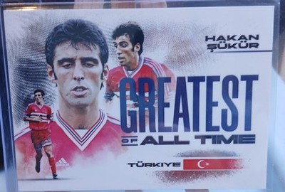 Futera Fx Multi Sport Greatest Of All Time Hakan Suker 15/19 Turkiye