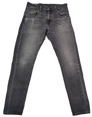 Herren Levis BigE Vintage Premium Stretch Jeans 512 in Grau Gr. W 30 / L 32