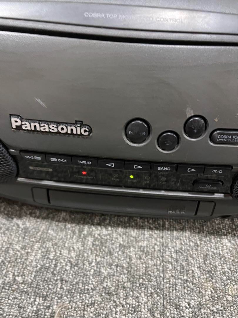 Panasonic RX-DT707 CD/Headphone Jack/Cassette/Radio Boombox From