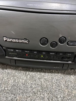 Panasonic　RX-DT707ラジカセ CDプレーヤーブラック Panasonic RX-DT707 Portable Radio Cassette CD Player Good | eBay