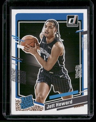 Jett Howard Rookie 2023-24 Donruss Orlando Magic #212