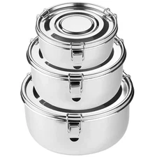 Premium Stainless Steel Food Storage Containers 304 Grade The Original