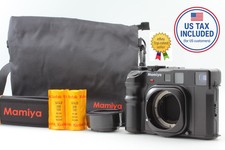 W Strap, 2 Films and Satchel Near MINT New Mamiya 6 MF Camera from JAPAN