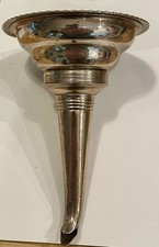 Sterling Silver Wine Funnel London 1836 Maker Mark HC London