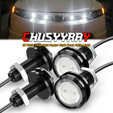 Fits Chevy Colorado Silverado Raptor Svt Style Led White Grille Mark Light