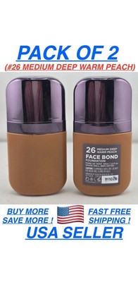 URBAN DECAY ~ FACE BOND WATERPROOF FOUNDATION, 1 FL OZ ,#26 MEDIUM DEEP Water