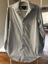 Kenneth Cole Awearness Performance Stretch Non-Iron Slim Fit Dress Shirt, Size L