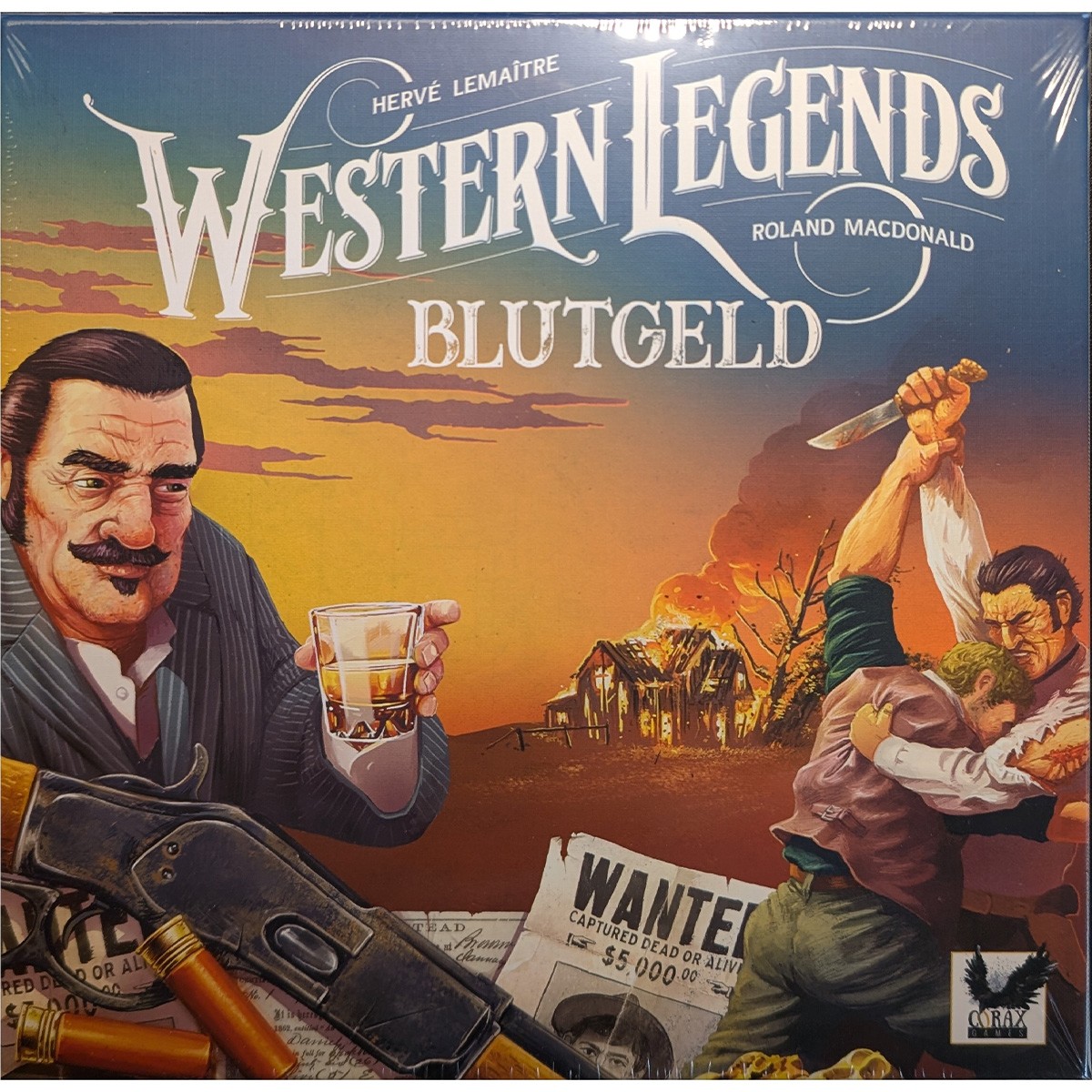 Corax Games Western Legends 2.Edition Blutgeld (DE) - Erweiterung