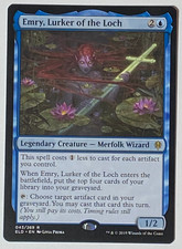 MTG Card - 1x Emry, Lurker of the Loch - Throne of Eldraine - NM Rare Blue Magic