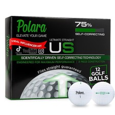 Polara Self-Correcting Golf Balls   High-Performance Golf Balls with Soft Fee...