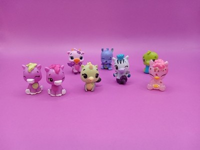 HATCHIMALS Minis Lot (8) Includes 2 Bobble Head Pegasus   All Different   Loose