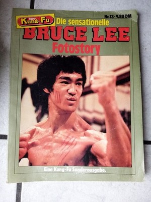 BRUCE LEE- Die sensationelle Fotostory- Kung Fu Sonderausgabe 1976
