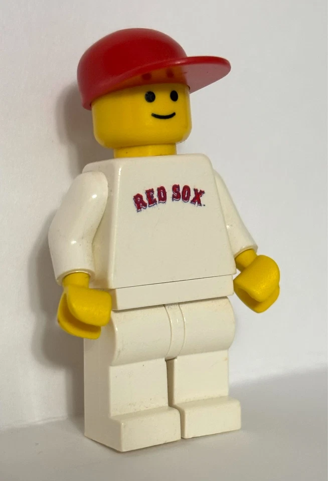 LEGO MLB Baseball Boston Red Sox Minifigure 1999 Fenway Park Promotional Limited - Image 4 of 4