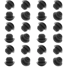 24PCS 8mm 5/16 Floor Bottle Jack Plugs Black Jack Oil Filler Plug Rubber Plug...