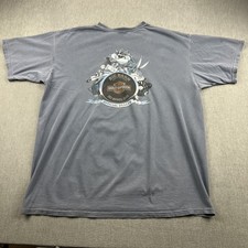 Harley-Davidson Looney Tunes T-Shirt Mens XL Taz Bugs Wile E Coyote Distressed