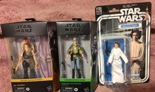 Black Series Retro Leia Organa Star Wars Jar Jar Binks Episode 1 IV 4 I Figure