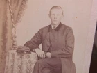 15th NH Inf. & 76th Colored Troop Inf. Chaplain Edwin M. Wheelock cdv photo