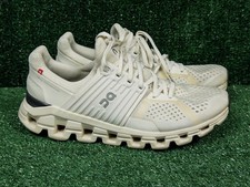 On Cloudswift Running Shoes Women's Size 9 All White Ivory CloudTec 41.98923
