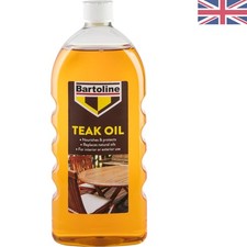 1L Teak Oil - Restore and Protect Indoor/Outdoor Furniture with Natural Finish 16.99 per litre