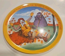 1977 McDonald's dinner plate Lexington Melamine Ronald & Grimace 10" Made In USA