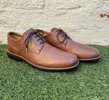 Fife Country brown grain leather Anatomic Gel comfort derby shoes UK 9.5