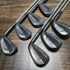 Ben Hogan FT. Worth Black FORGED Irons 4-PW, RH.  KBS Tour  Stiff Flex.  READ.