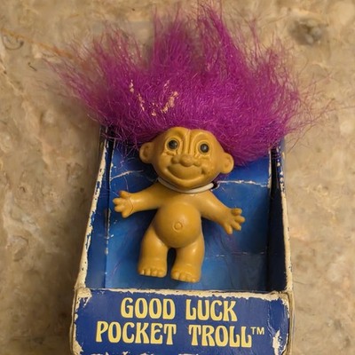 Russ Good Luck Pocket Troll Fuchsia