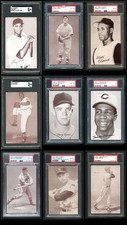 1947-66 Exhibit Baseball Almost Complete Set - No Variations 5 - EX 3383605