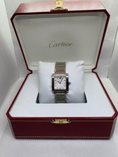 Cartier Tank Francaise  WE110007, quartz, diamond dial, box and papers 2015