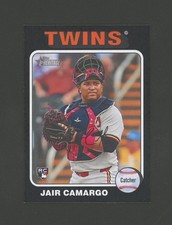 2024 Topps Heritage High #633 Jair Camargo Black Border SSP